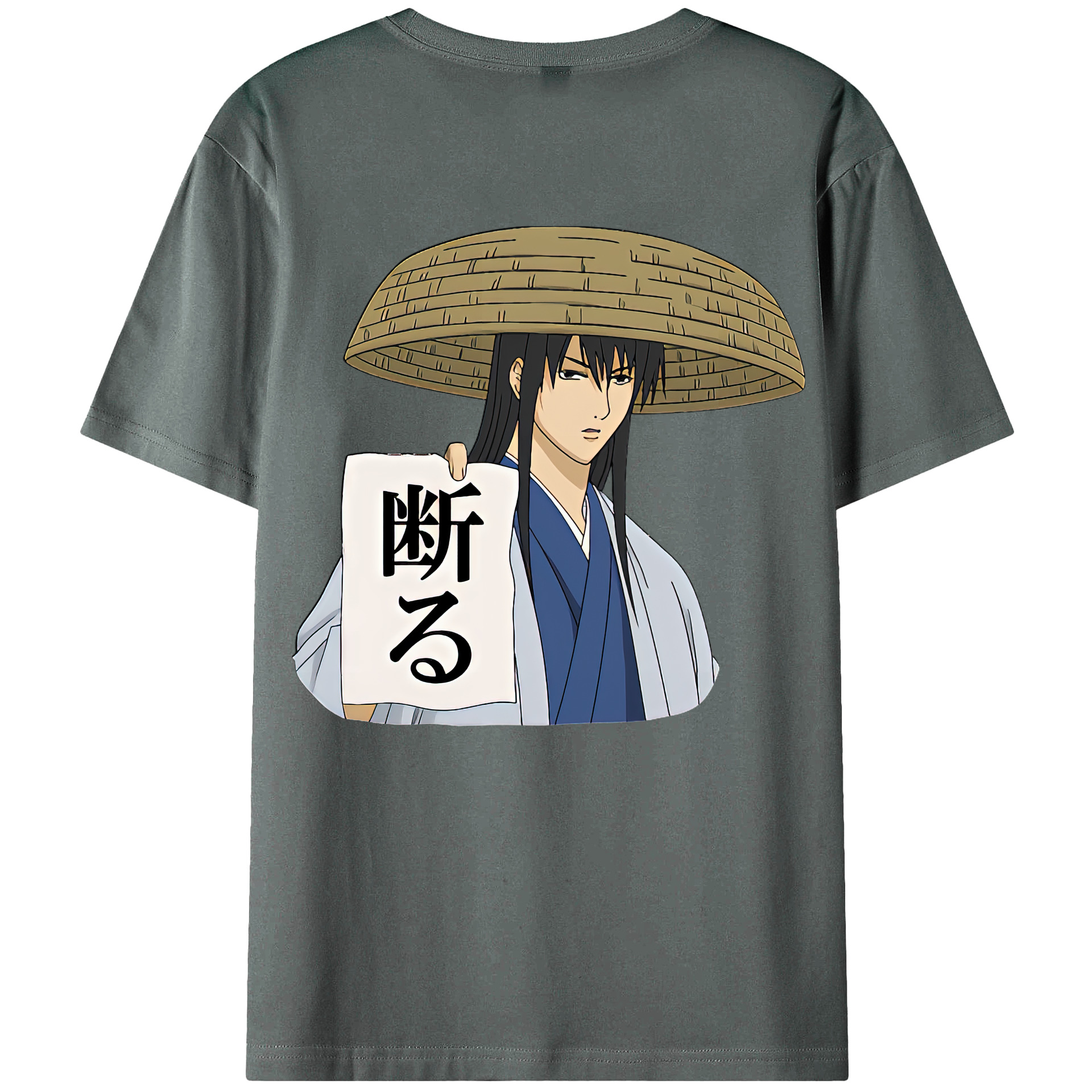 （画像用） ぎんたま 坂田銀時（さかたぎんとき） 神楽 志村新八（しむら しんぱち） GINTAMA Sakata Gintoki Kagura Shimura Shinpachi 綿100％ メンズ半袖Tシャツ（バックプリント） 通気性